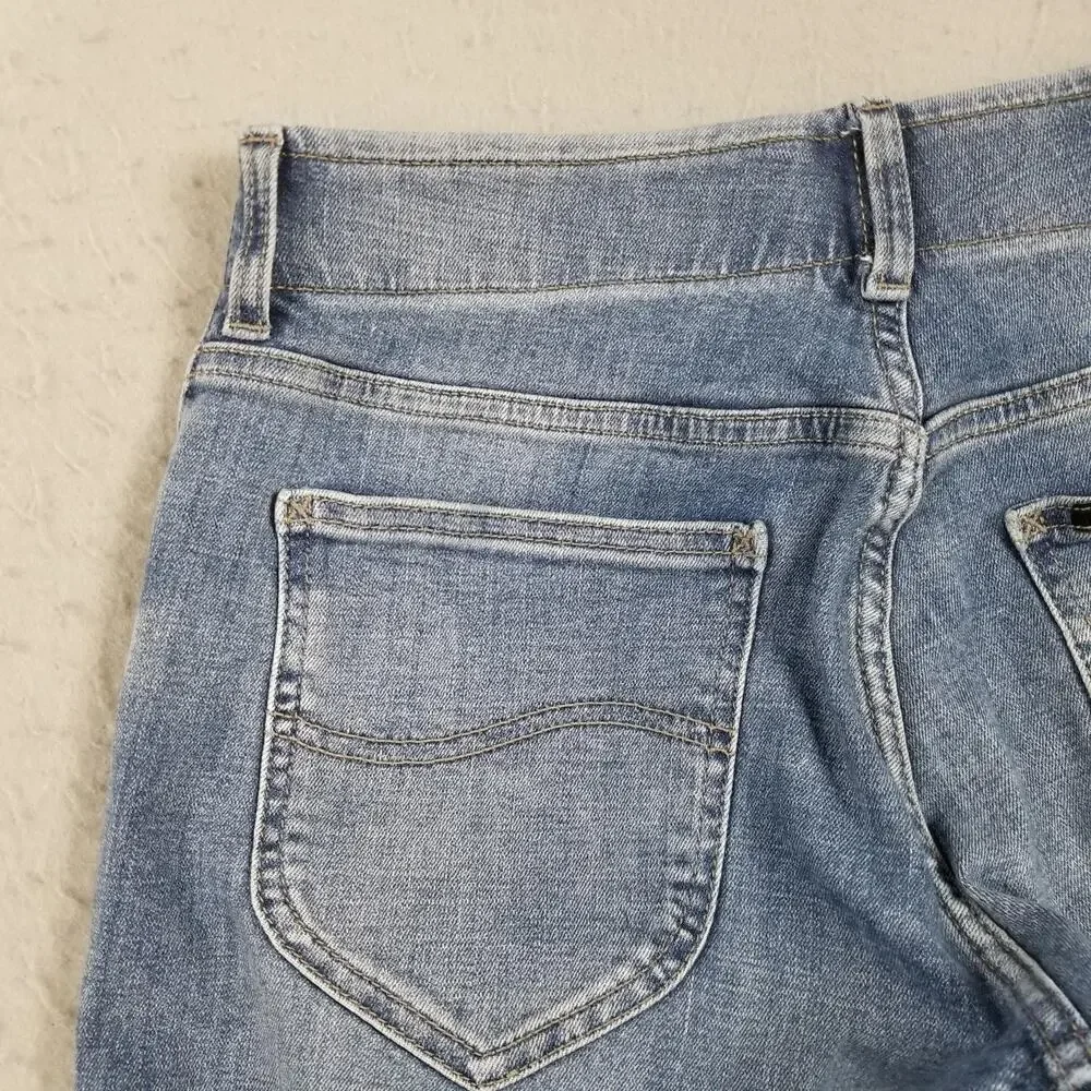Lee Jeans Mens 30x30 Blue Extreme Motion MVP Straight Taper Stretch Comfort